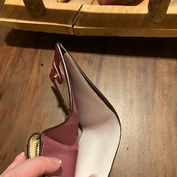 Coach Tan and Cream Logo Wallet - Picture 8 of 8